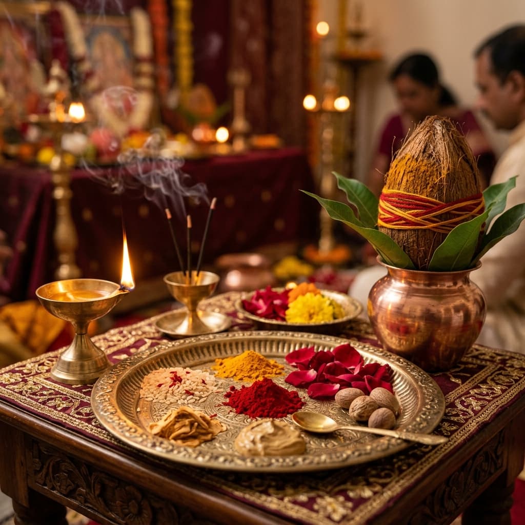 100% Pure Vedic Samagri Setup