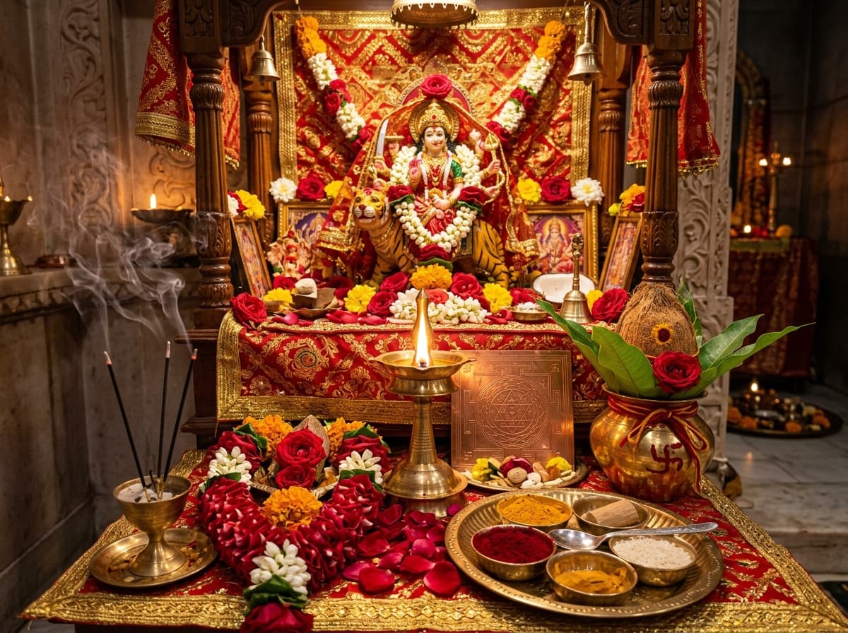 Maa Ambaji Anushthan: The Spiritual Armor of Chandi Path & Akhand Jyoti